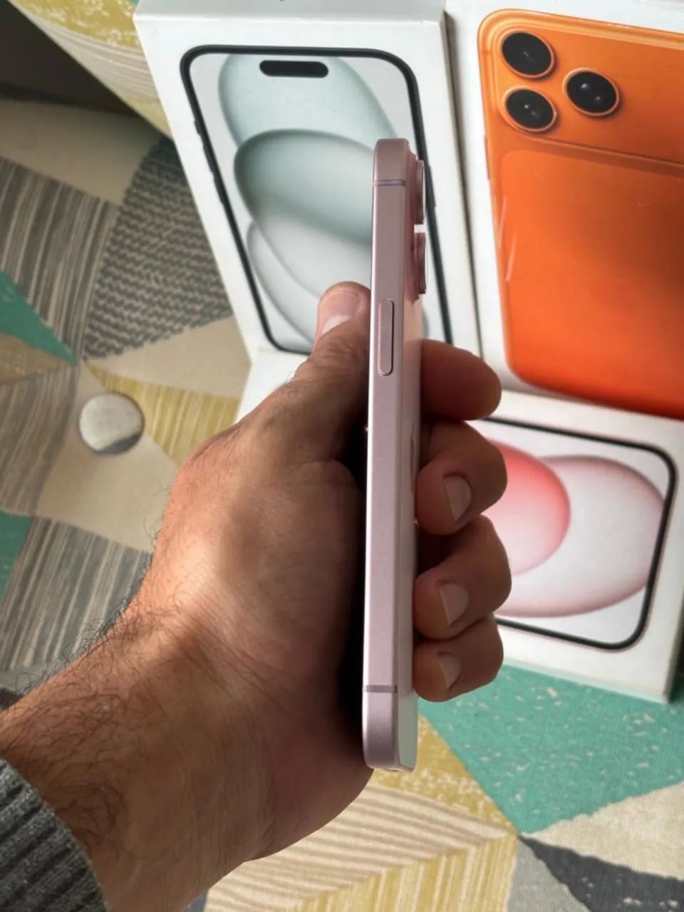 iPhone 15 128GB Rosa 80% Bateria - Foto 2