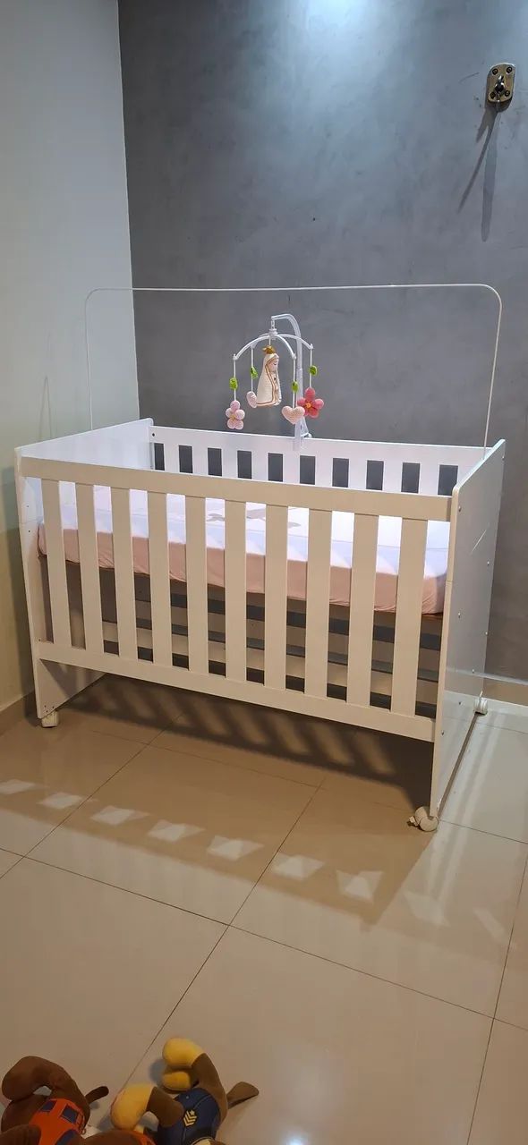 Berço com colchão seminário novo