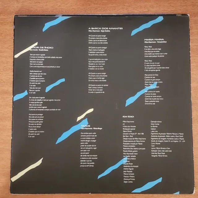 Lp Milton Nascimento A Barca Dos Amantes Wayne Shorter - Foto 5