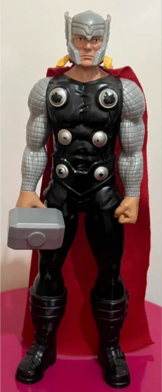 Boneco Thor original 30cm articulado Hasbro  - Foto 2