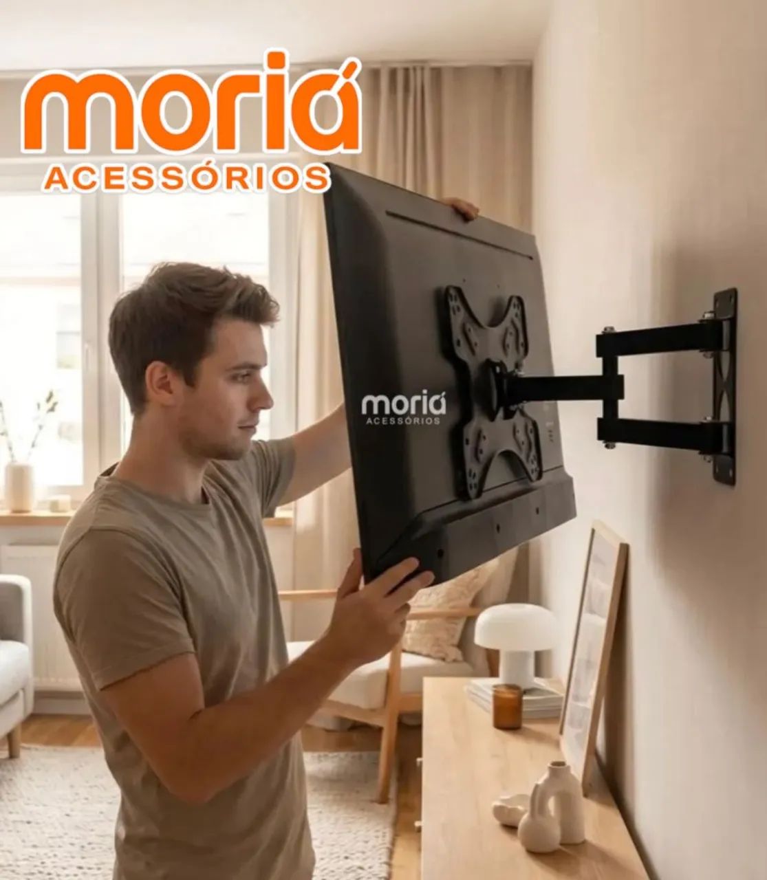 Suporte para Tv Articulado 55 polegadas ou 60 polegadas - Foto 3