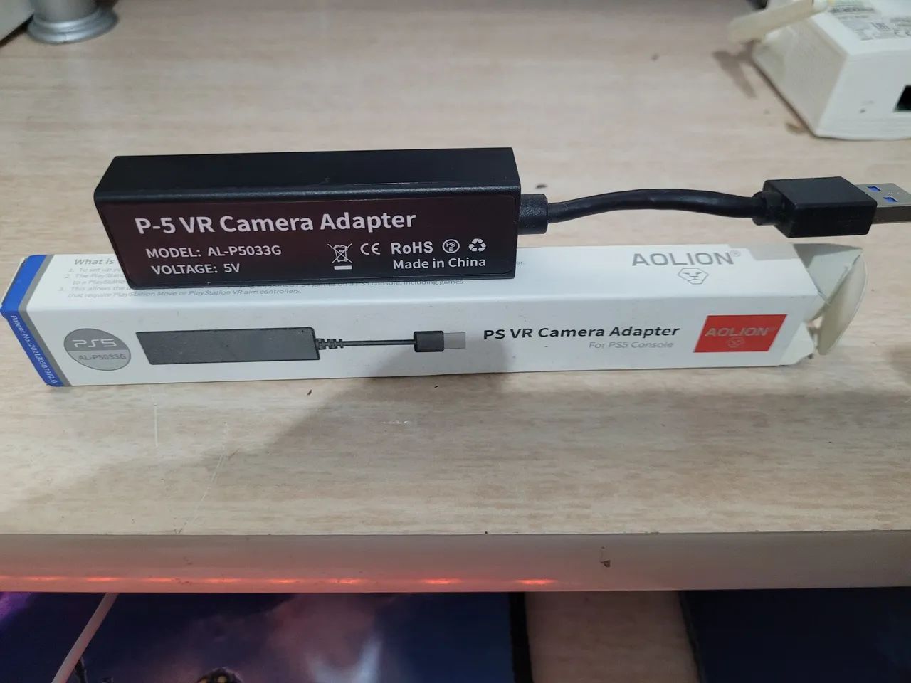 Adaptador para psvr ps5