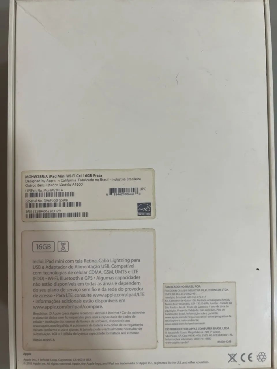 Ipad Mini Wi-fi cel 16GB prata - Foto 4