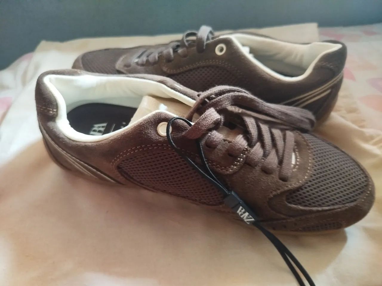 Tênis Sneakers Marrom - Foto 2