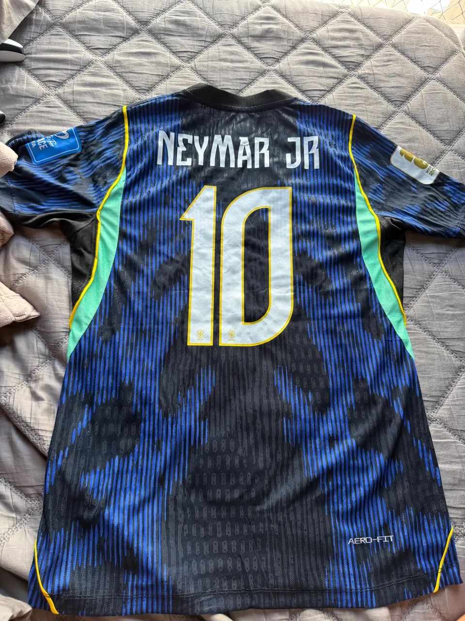 Camisa brasil 2 Oficial X haiti (modelo jogador) - Foto 2