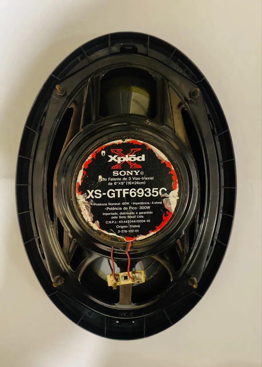 Par de Alto-falantes Sony Xplod XS-GTF6935C 6x9? Triaxiais 240W 4
