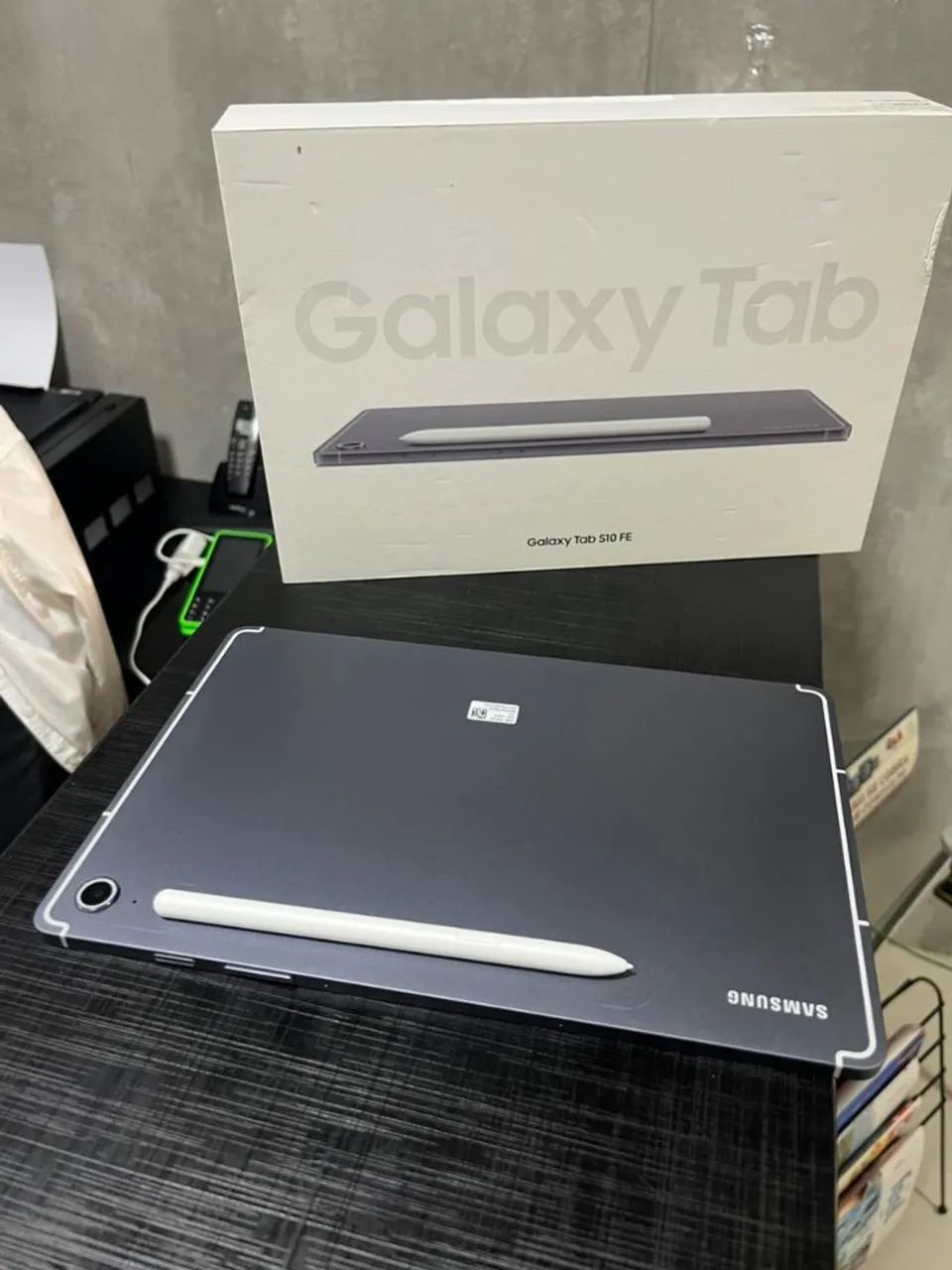 Galaxy Tab S10 FE 128GB Cinza + S Pen - Seminovo - Celulares e