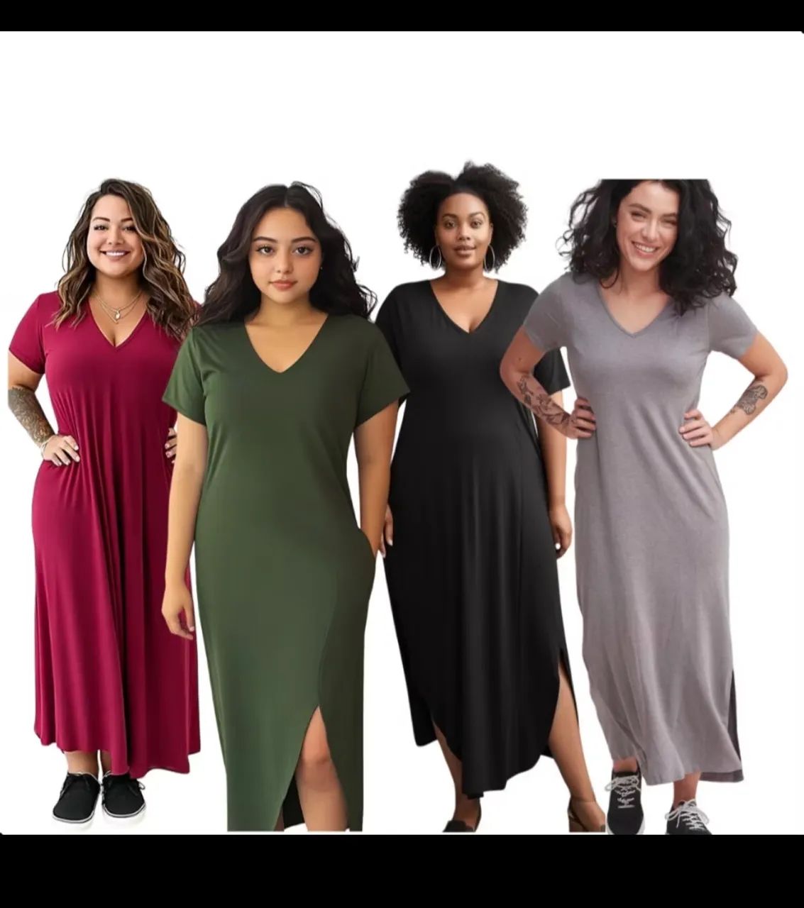 Vestido casual malha  - Foto 4