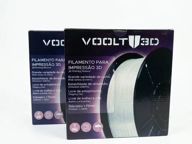 Kit filamentos para impressão 3D - Premium - Verde e Amarelo