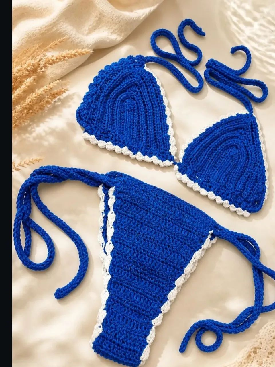 Biquíni de crochet 