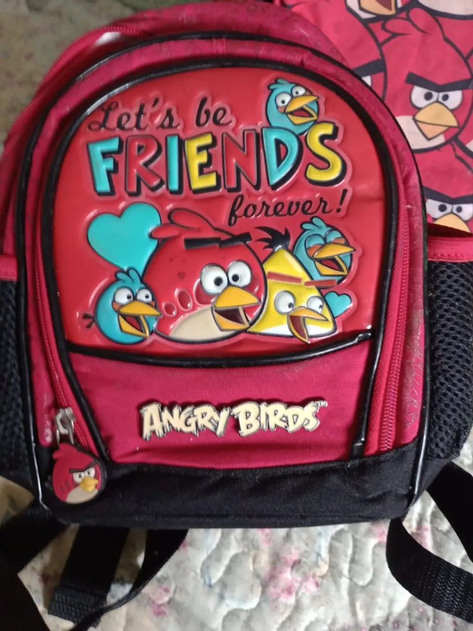 Mochila e lancheira Angry Birds  - Foto 3