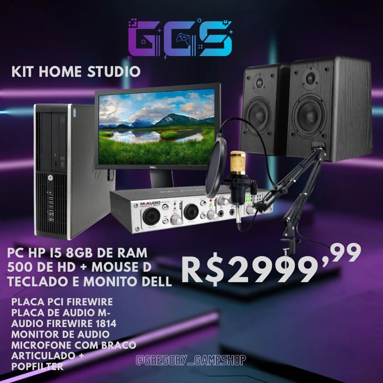 Kit Home studio 