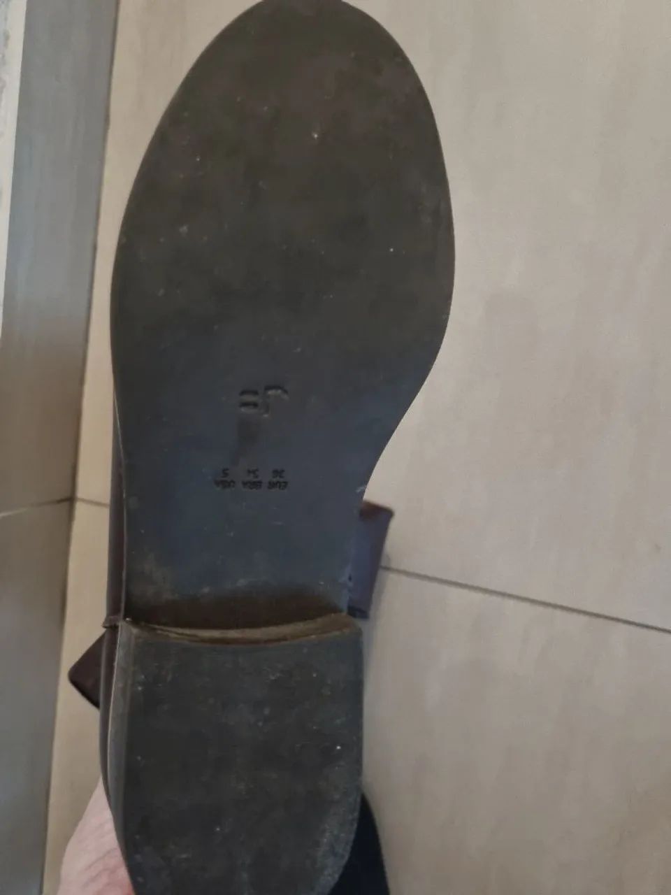 Bota de couro Jorge Bischoff Cano Alto  - Foto 5