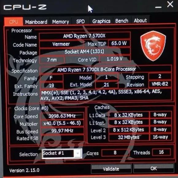 Processador Ryzen 7 5700x Novo - Foto 4