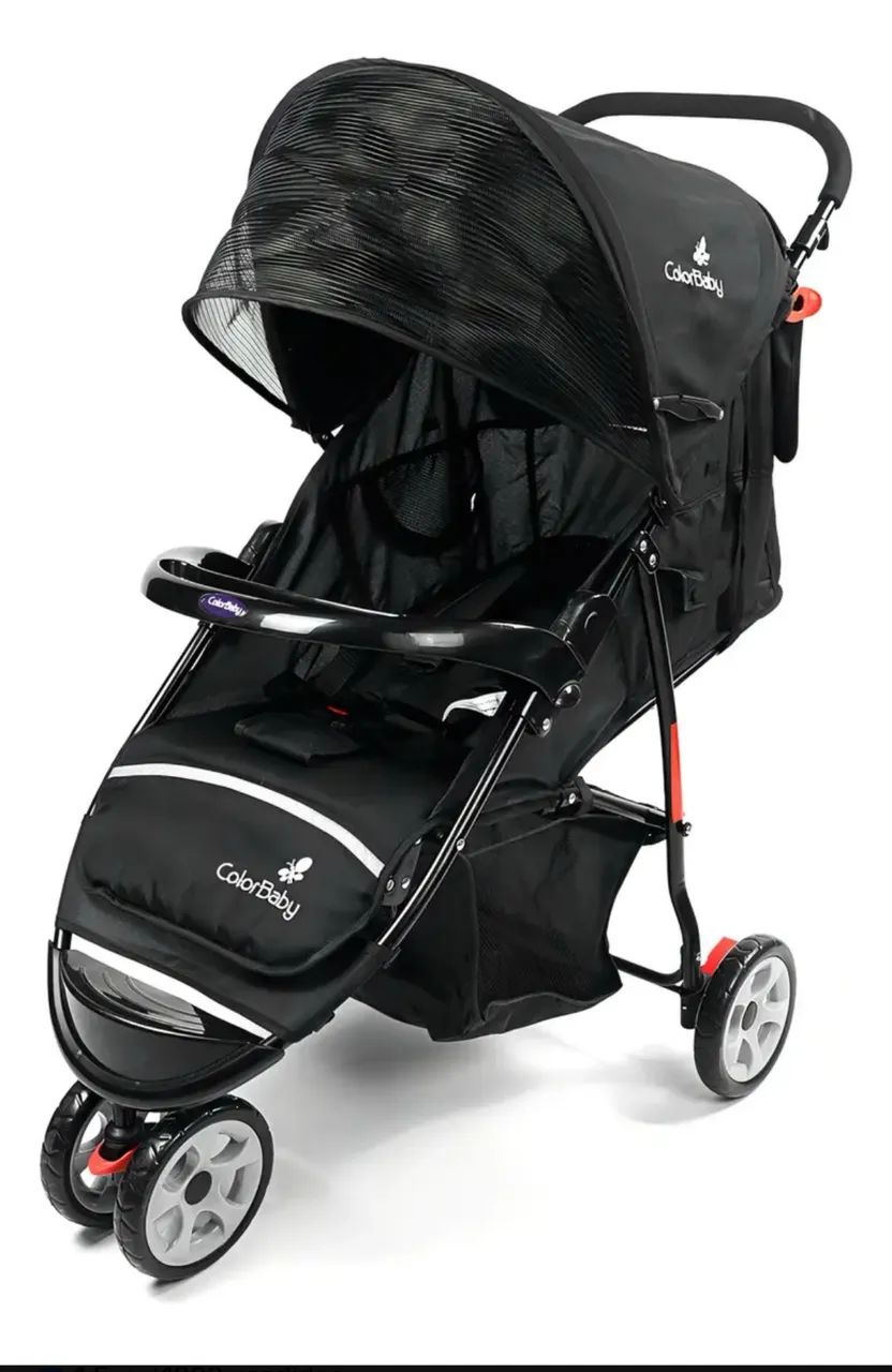 Carrinho de bebê com 3 rodas - Foto 4