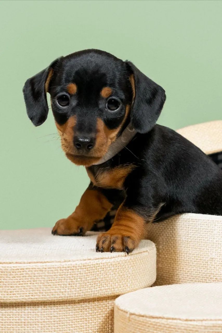 Dachshund perfeito para alegrar sua rotina