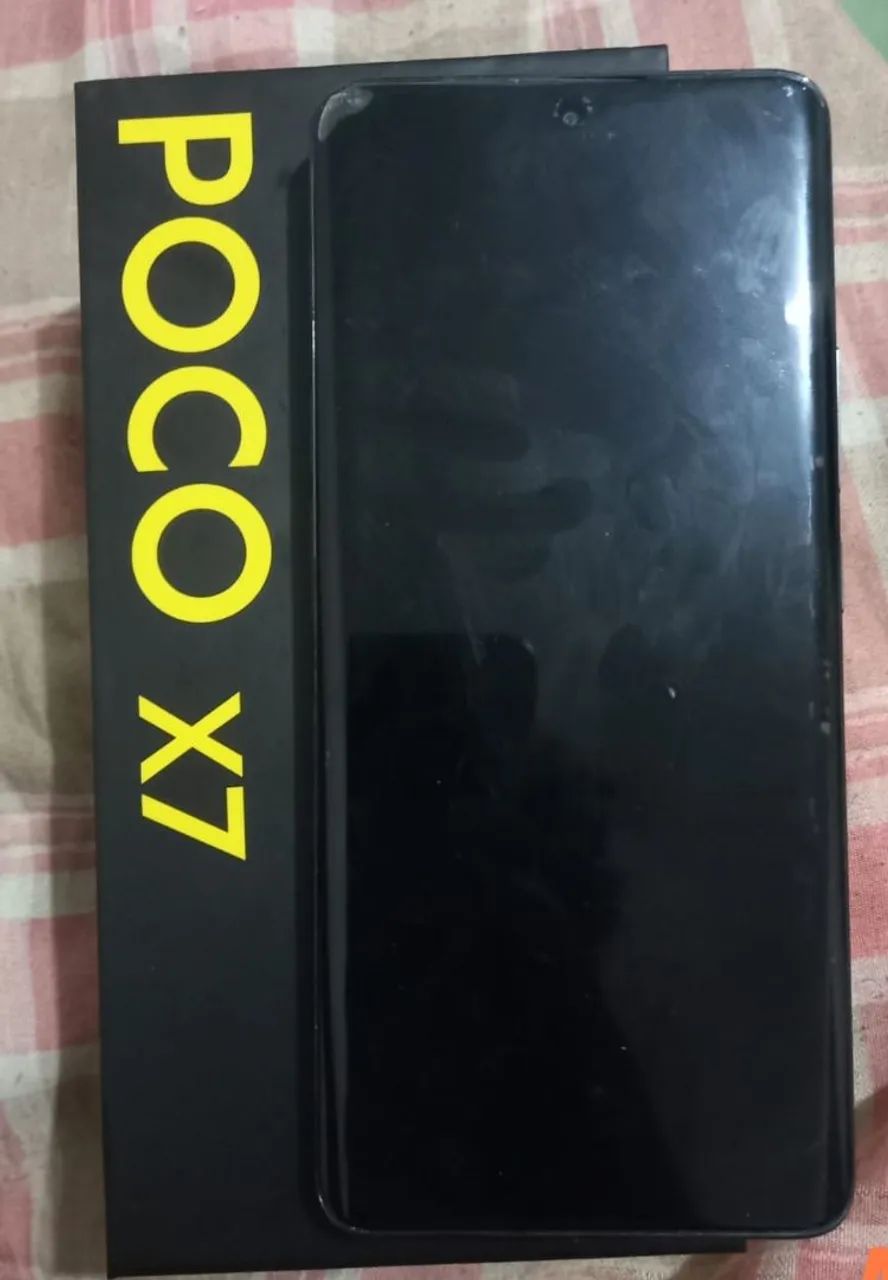 Poco x7 vendo ou troco samsung ou iPhone  - Foto 3