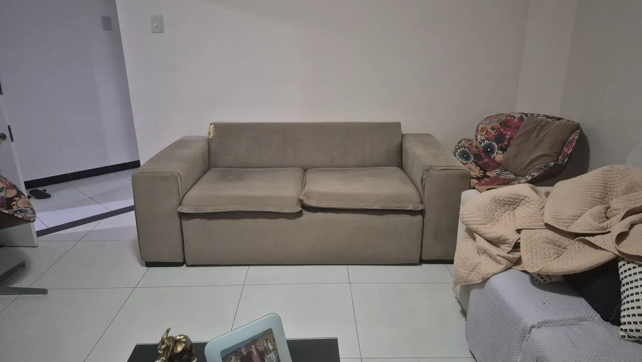 Sofá cama retrátil de 2 lugares - Foto 2