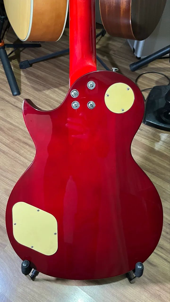 Guitarra Les Paul Michael GM730 Cherry Burst - Foto 5