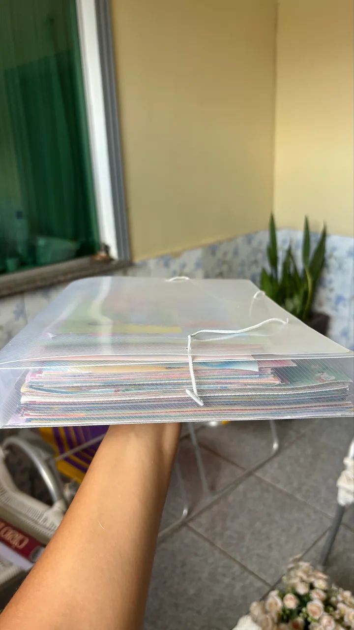 Folha de cartas antigas 