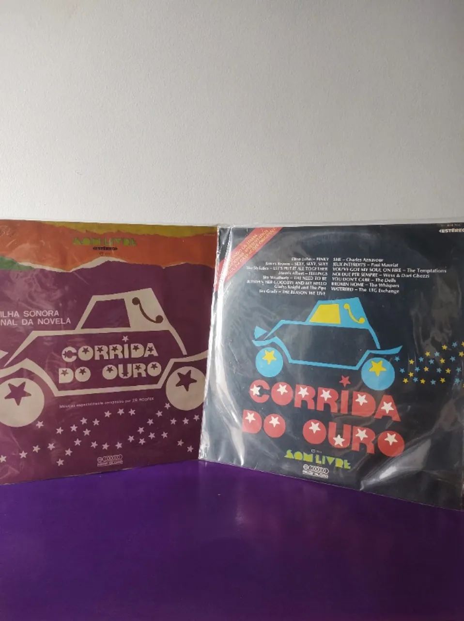 LP Novela CORRIDA DO OURO Nacional e Internacional