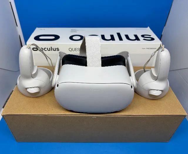 Oculus Meta Quest 2 128gb + Cabo Link 5  Metros - Headset VR Realidade Virtual