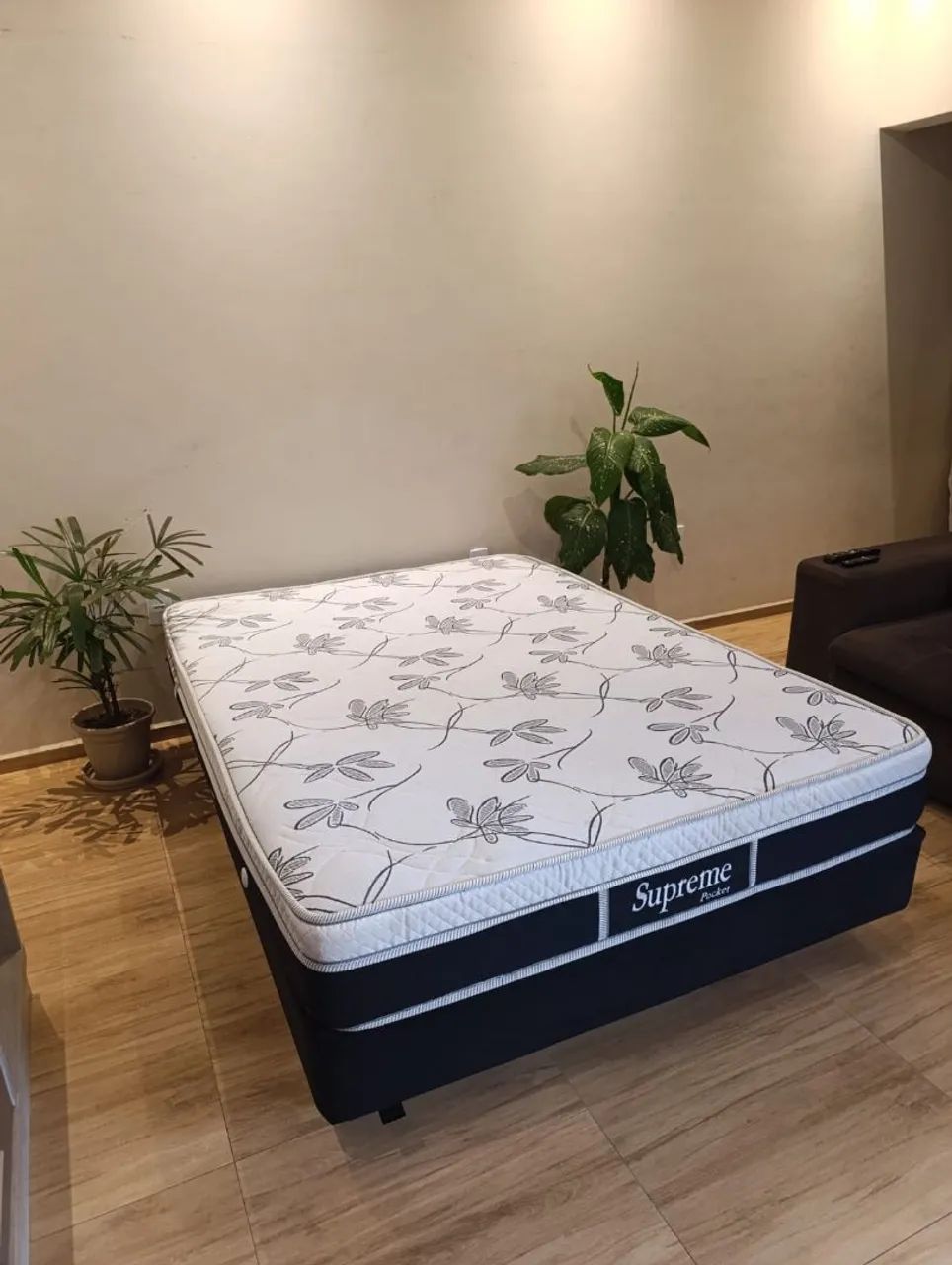 Cama box casal molas ensacadas (entrega grátis) - Foto 3