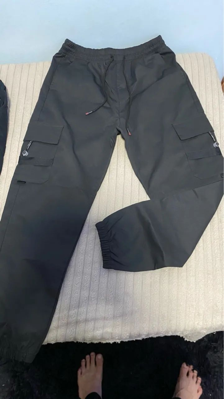 CALÇA CARGO POLIÉSTER JOGGER  - Foto 4