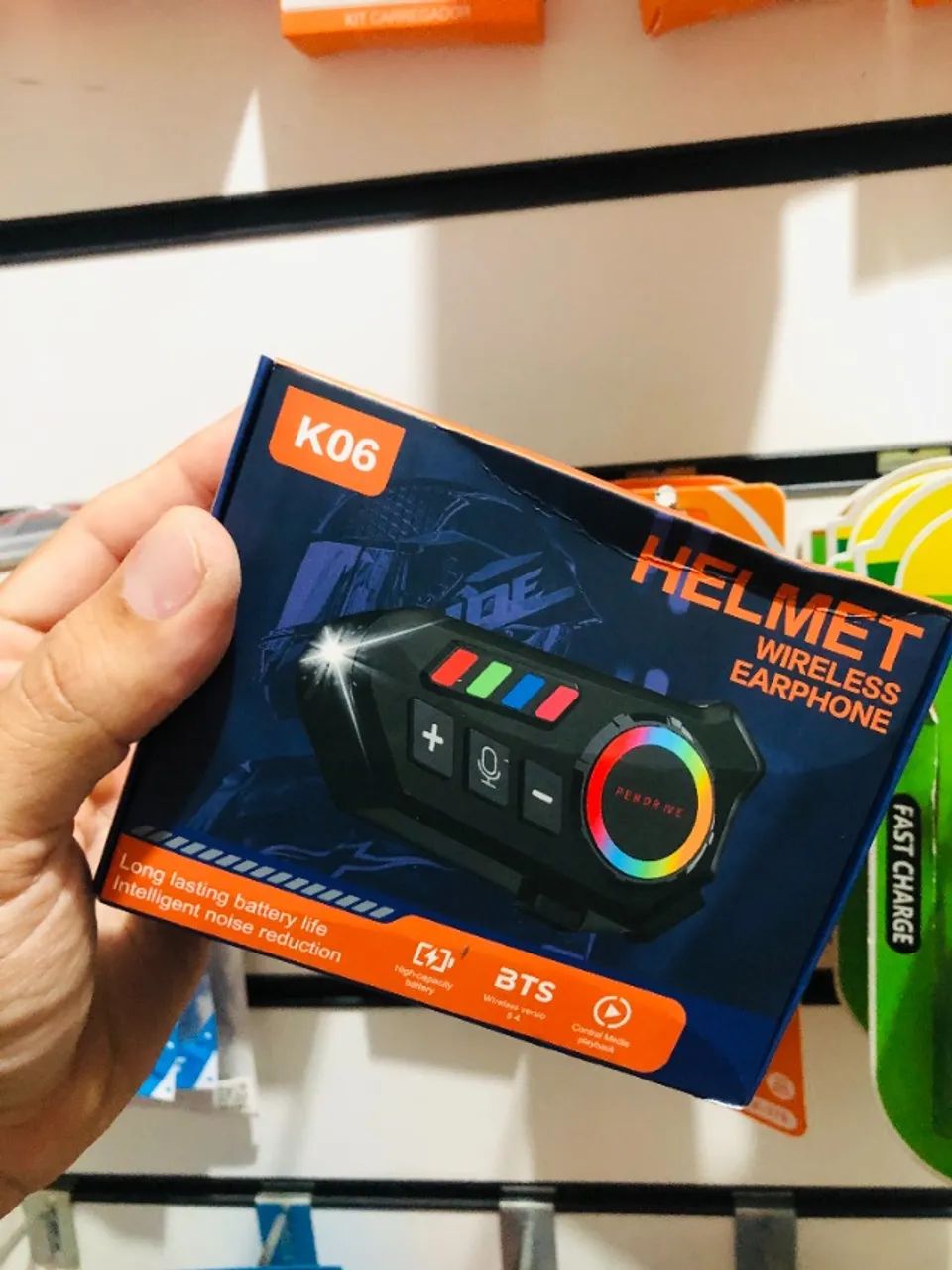 Fone de ouvido Bluetooth para Capacete - Foto 2