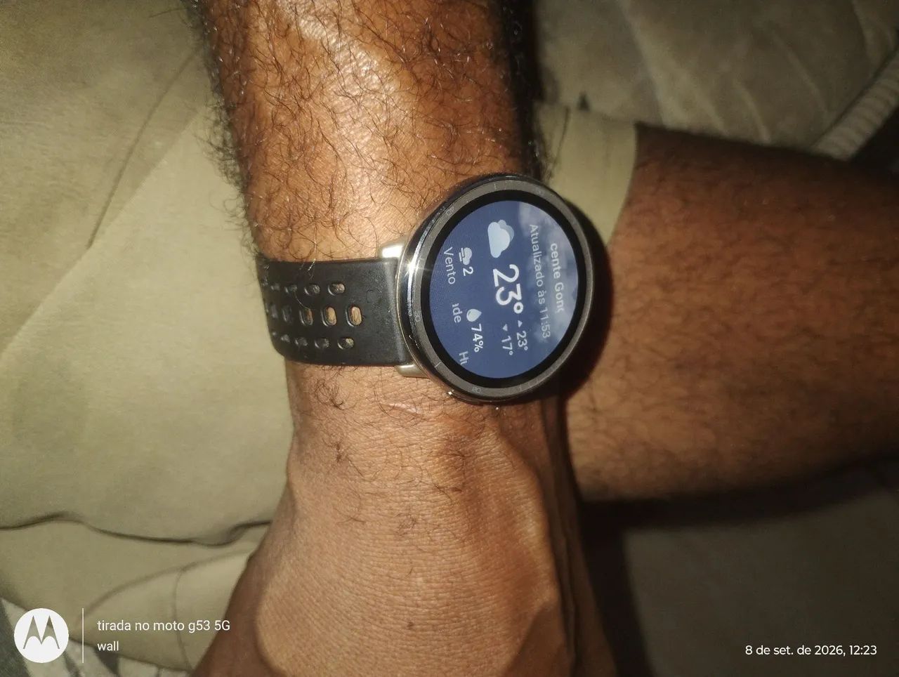 Amazfit active 2 funcionando perfeitamente carregador caixa e cabo. - Foto 5