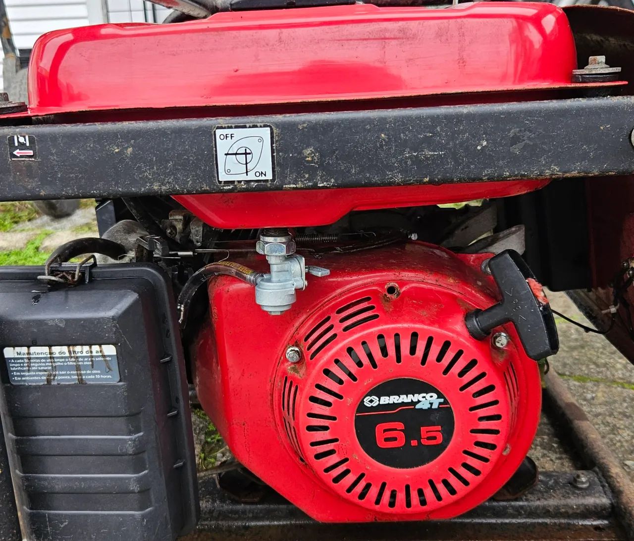 Gerador Branco Gasolina  - Foto 4