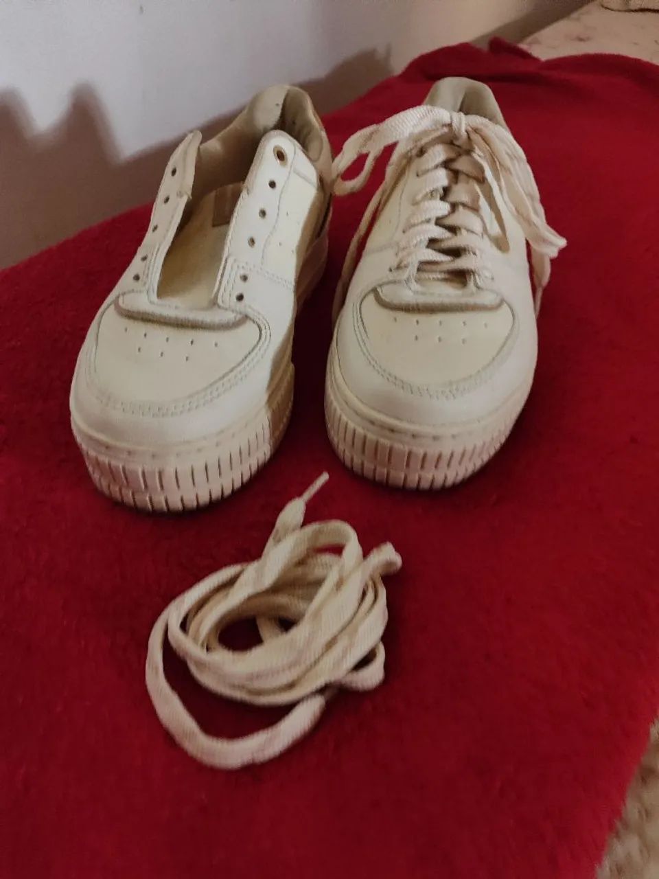 Sapato feminino off white  - Foto 3
