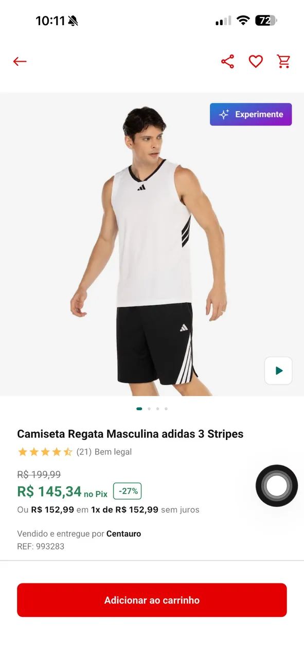 Regata Adidas Basketball NOVA - Foto 4