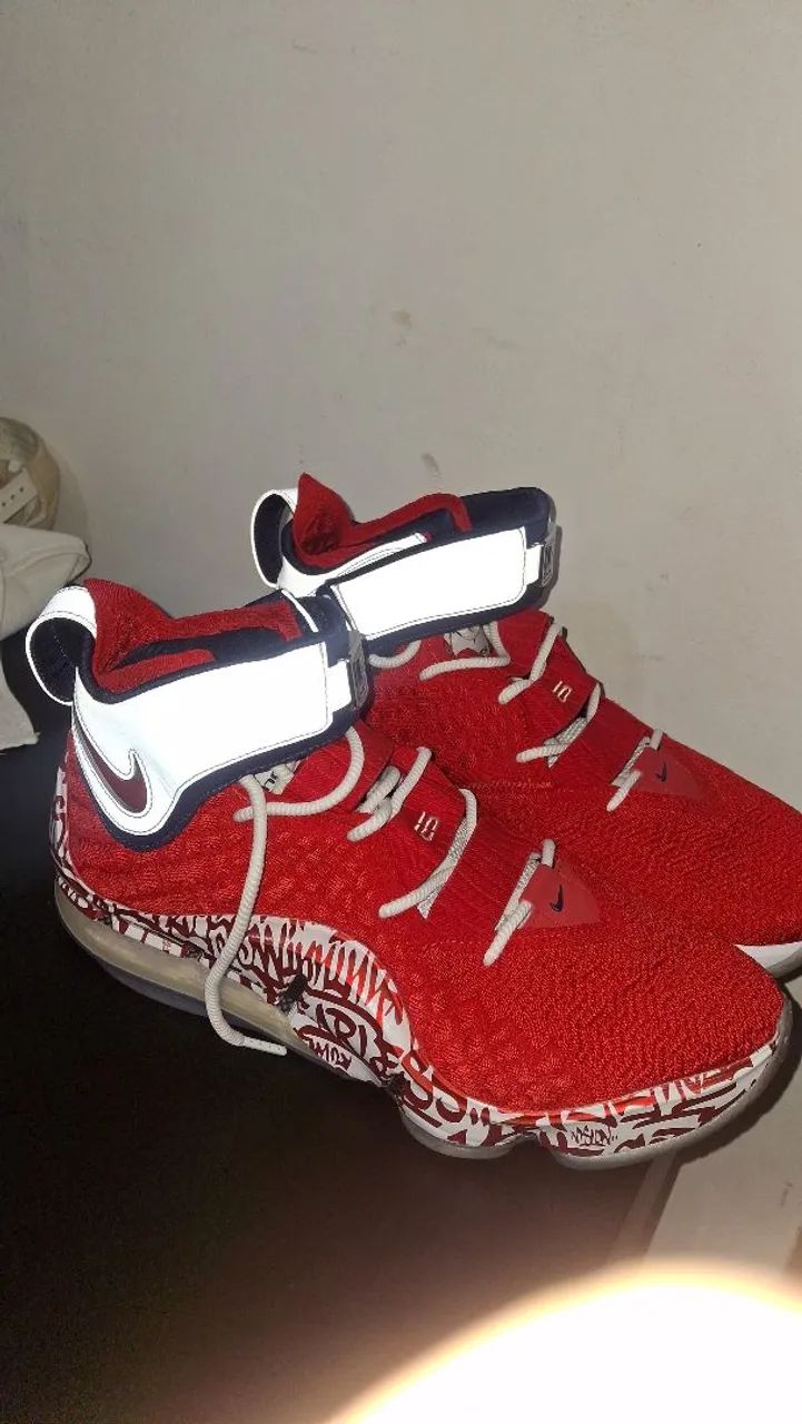 Nike LeBron 17 'LeBron 4 Red Graffiti' - Foto 4