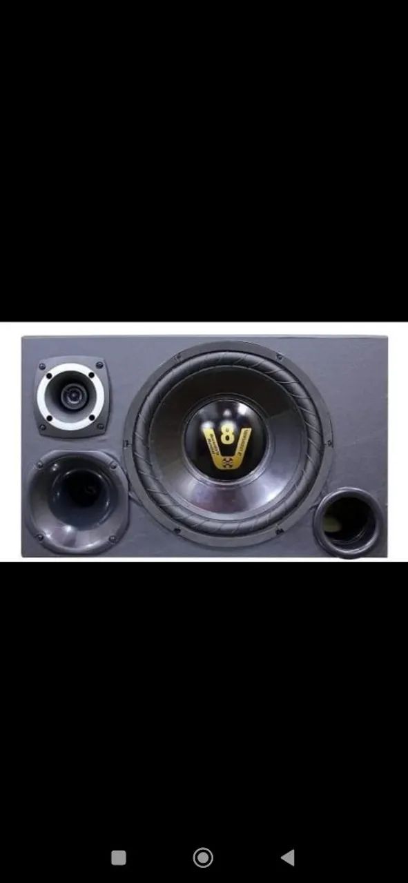 Kit Som Automotivo V8 - Subwoofer + Tweeter + Corneta + Amplificador Taramps TL-1500 - Foto 3