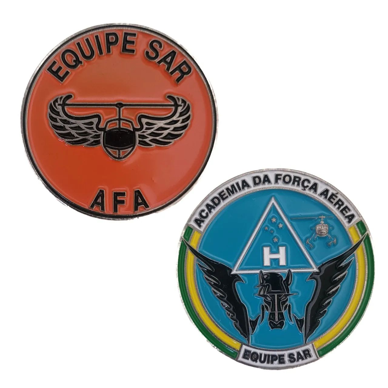 Moeda Challenge Coin Equipe SAR - AFA