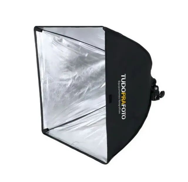 Softbox 60x60 + tripé 2 metros  - Foto 3