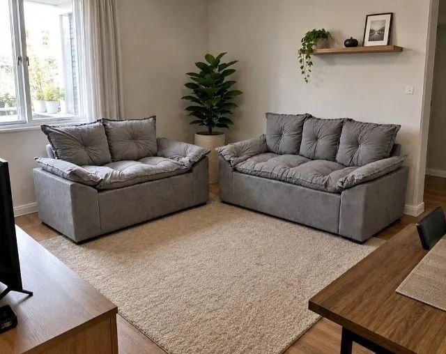 Sofá 2 e 3 Lugares Adquira Seus Móveis Aqui 