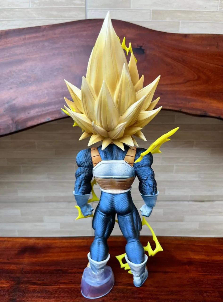 Action Figure Dragon Ball - Vegeta SJJ 3 33cm Com Effects - Foto 4