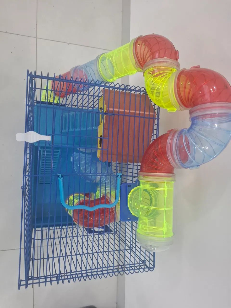 Gaiola Hamster com tubo - Foto 2
