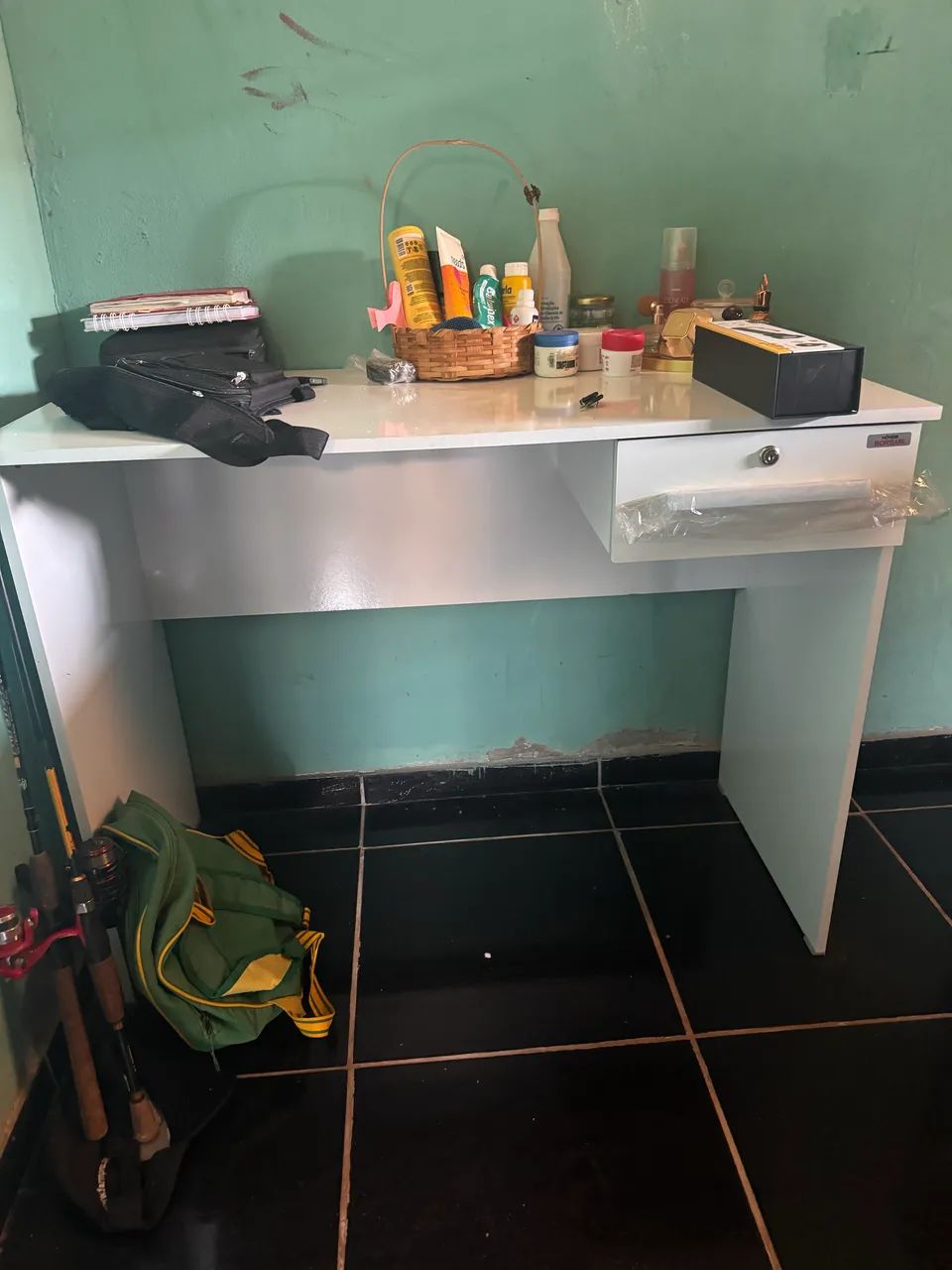 Mesa pra pc gamer branca