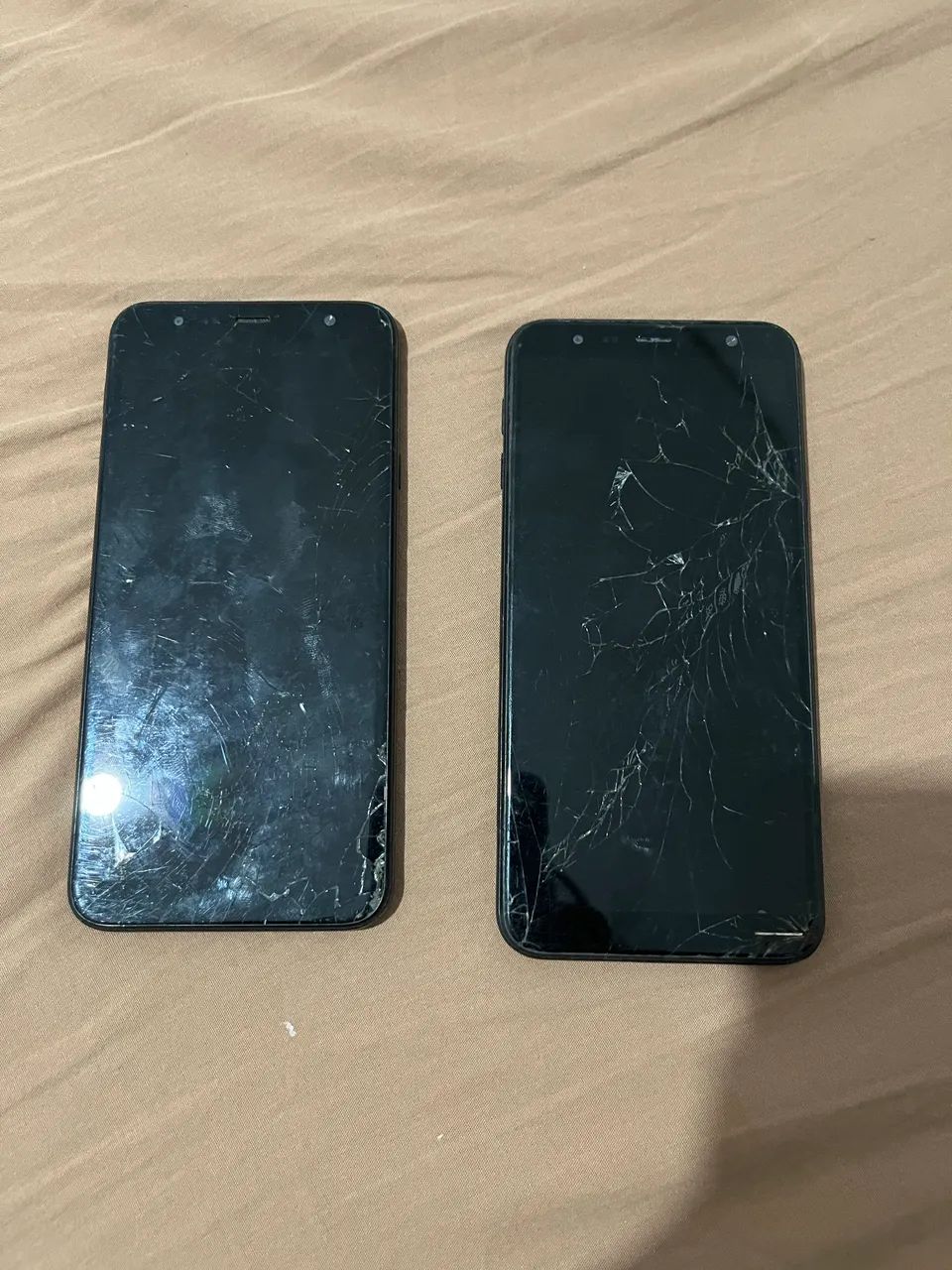 Vendo dois Samsung j4+ (para retirada de peças)
