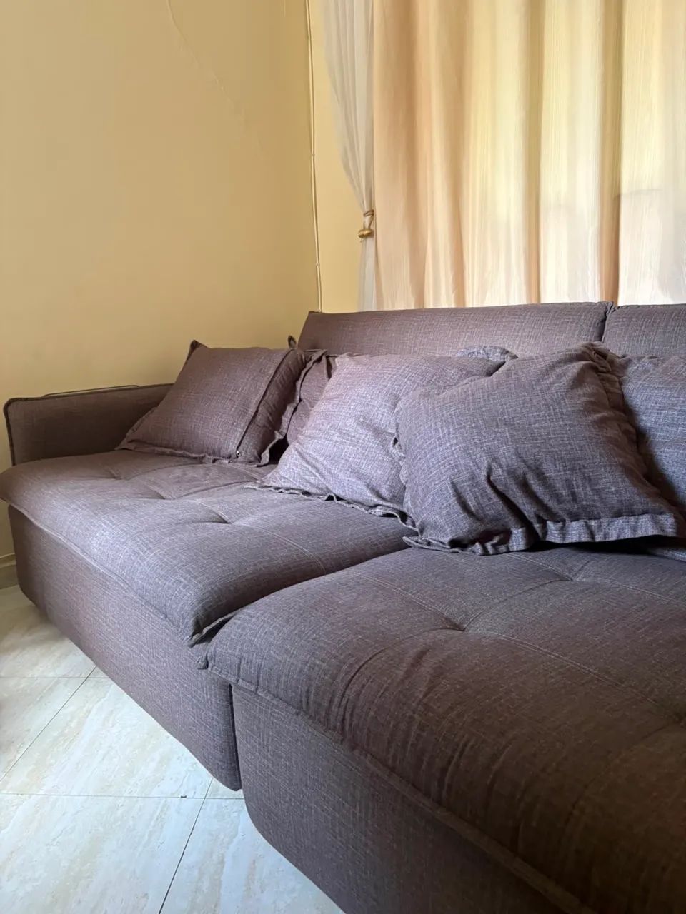 Vendo - se sofá 4 lugares - Foto 4