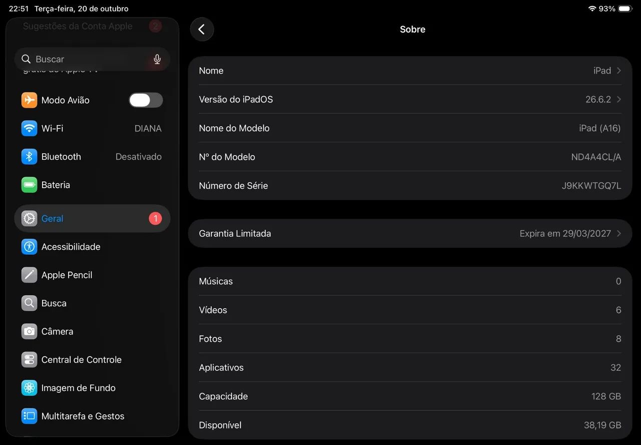 IPAD A16(NOVO) - Foto 2