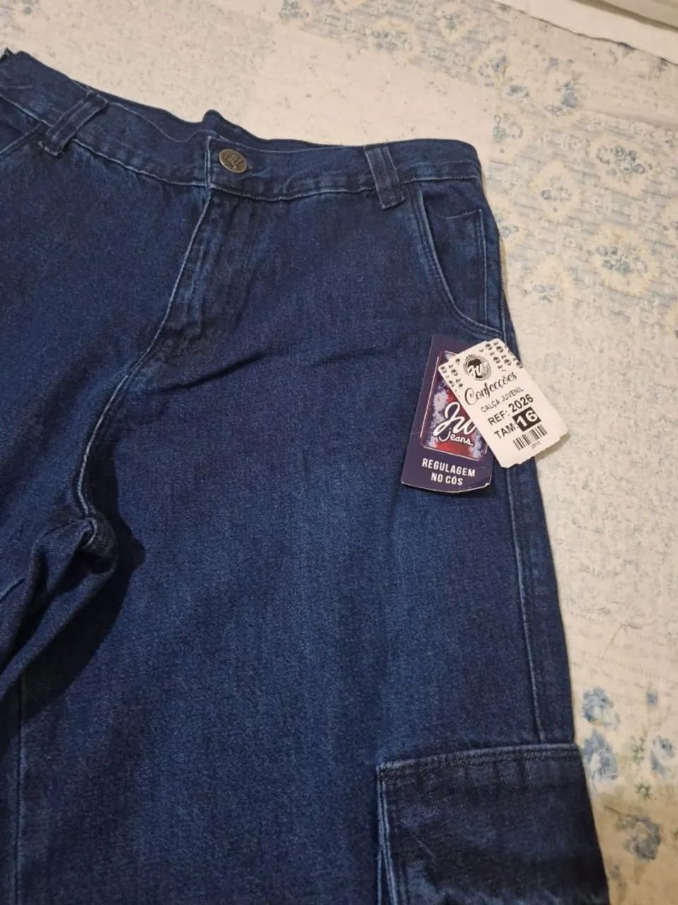 Calça jeans masculina nunca usada nova  - Foto 3
