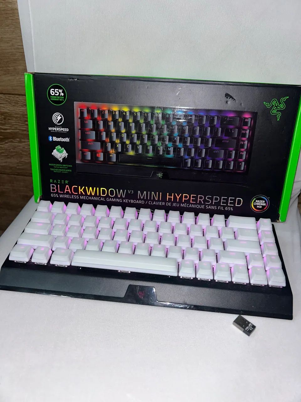 Teclado Gamer Blackwidow V3 Mini Phantom Edition 65% - Foto 2