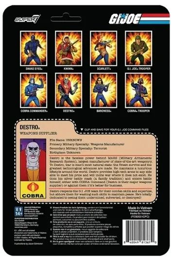 G.I. Joe Destro (Comandos em ação) - Foto 3
