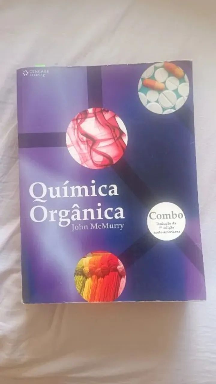 Livro- química orgânica - McMurry- combo- 7° edição 