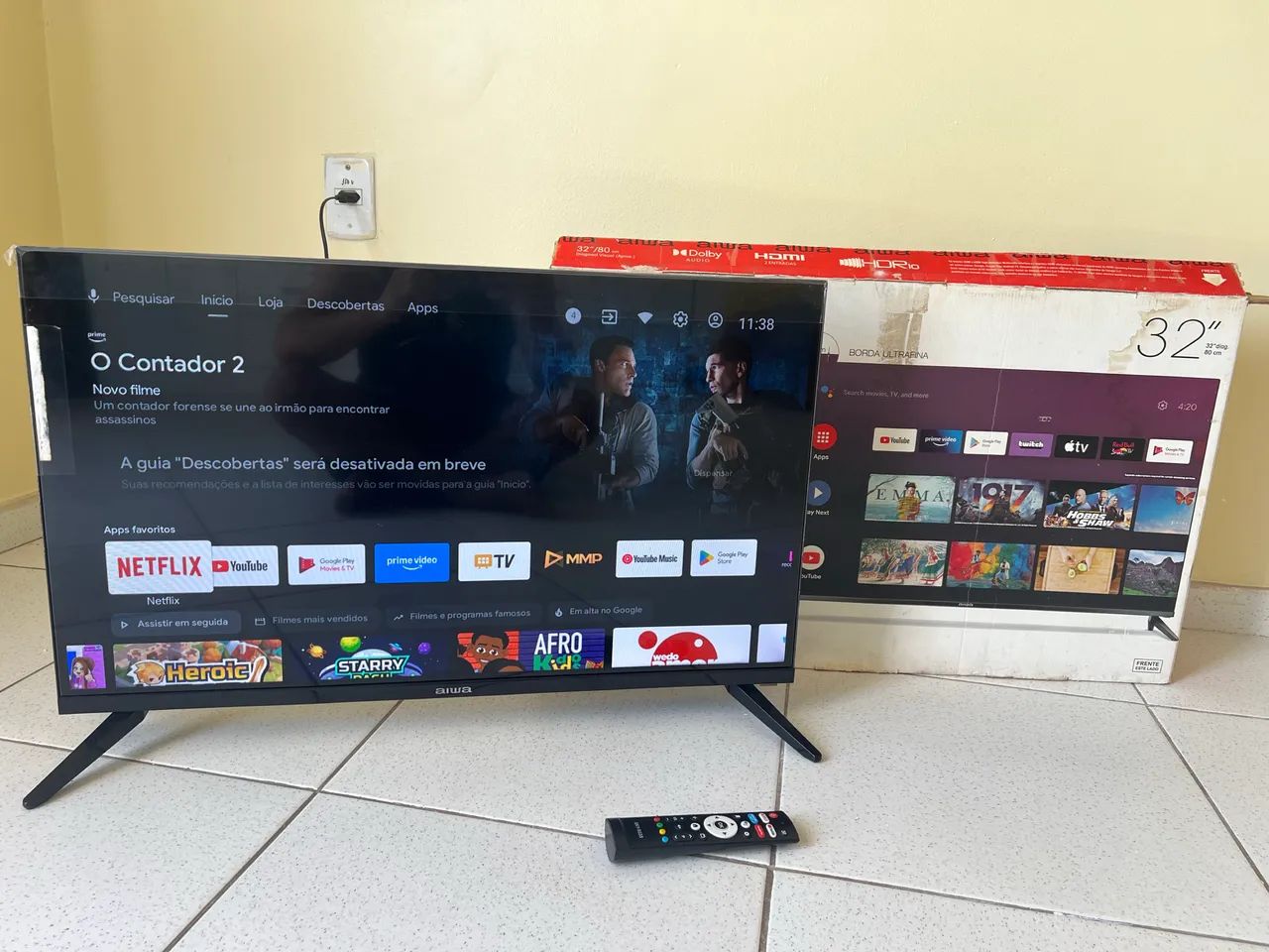 Smartv 32 polegadas Android  - Foto 3