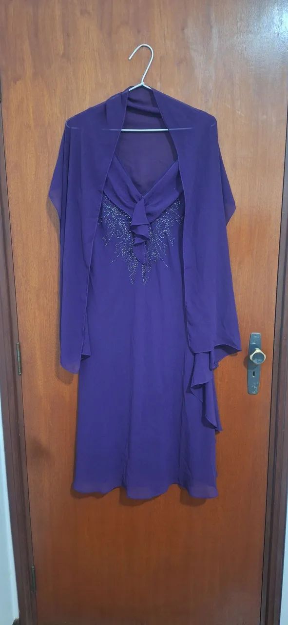 Vestido de Festa Roxo - Foto 2